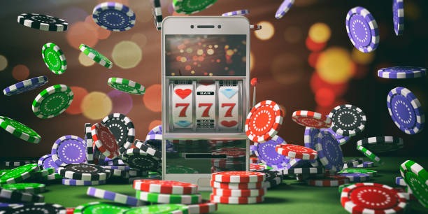 nonstop AduQ app interface on mobile phone showing action buttons, pot counter, and dealer camera feed